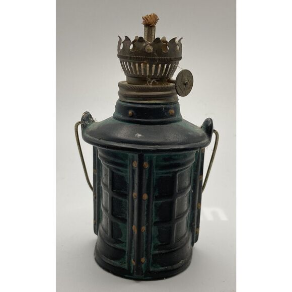 Dabs Miniature Oil Lamp Boat Lantern Style Base -- Art. No. D3527 - 5.5" Tall - Picture 4 of 9